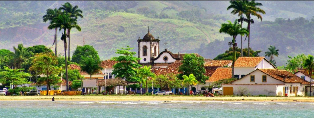 Historic Paraty colonial waterfront